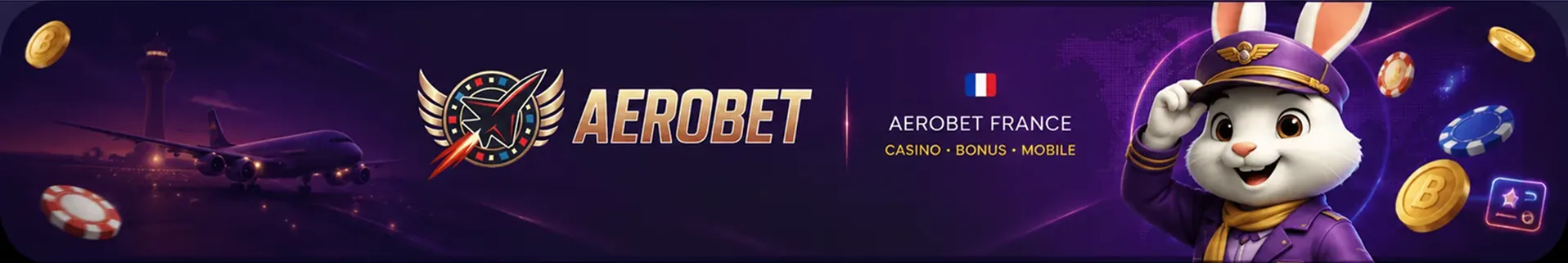 Support et parcours Aerobet Casino France